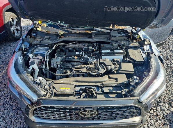7MUEAABG1PV058733 2023 TOYOTA COROLLA Gray Widok wnętrza z tyłu