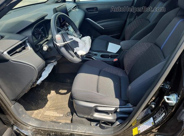7MUFBABG0RV035402 2024 TOYOTA COROLLA Black Widok wnętrza z przodu