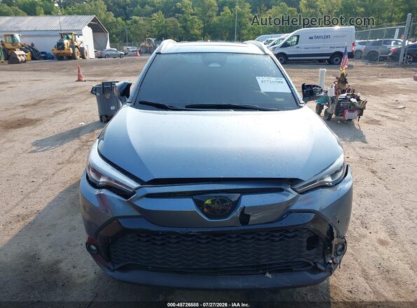 7MUFBABG0RV048974 2024 TOYOTA COROLLA CROSS HYBRID Gray Vista del cuadro de instrumentos