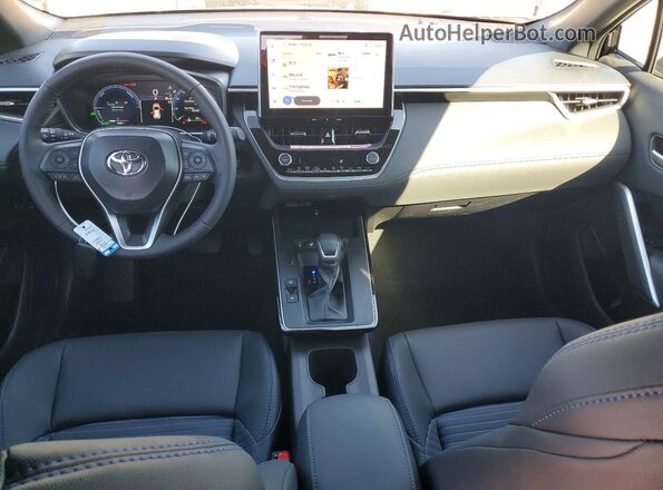 7MUFBABG2TV106784 2026 TOYOTA COROLLA Black Widok deski rozdzielczej