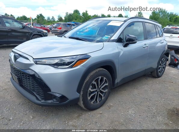7MUFBABG9SV067044 2025 TOYOTA COROLLA CROSS HYBRID Blue Передня ліва чверть