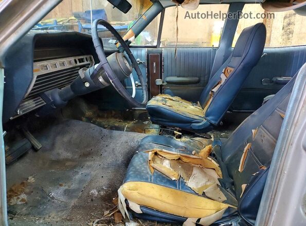 7P54C128153 1967 FORD GALAXIE Gray Front interior view