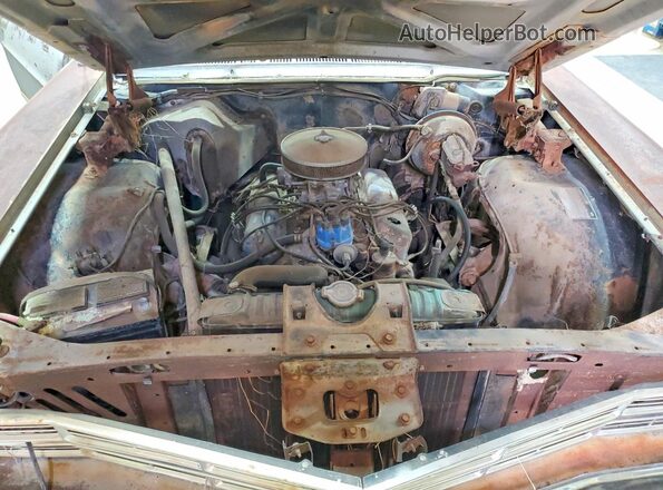 7P54C128153 1967 FORD GALAXIE Gray Rear interior view