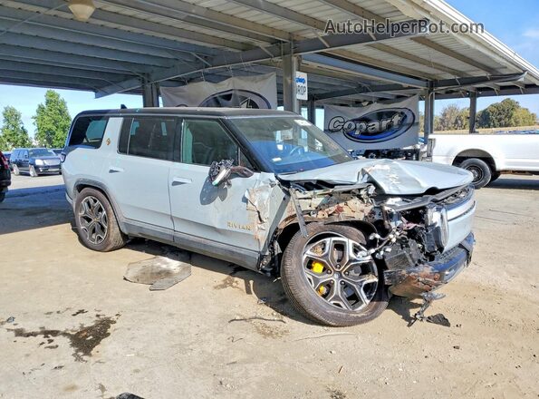 7PDSGABA2PN004010 2023 RIVIAN R1S Gray Передня права чверть