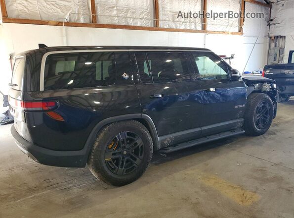 7PDSGABA3PN012584 2023 RIVIAN R1S Black უკანა მარჯვენა