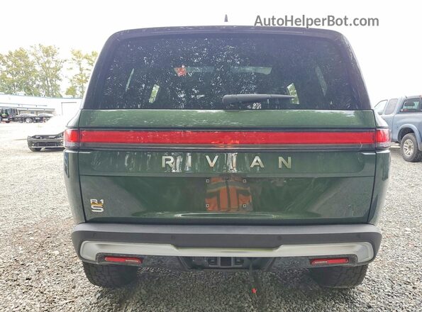 7PDSGABA8PN022088 2023 RIVIAN R1S Green Rear view