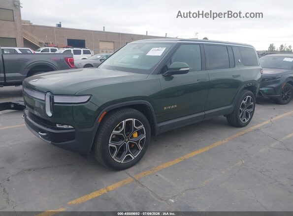 7PDSGABL7NN000825 2022 RIVIAN R1S Зеленый Передняя левая четверть
