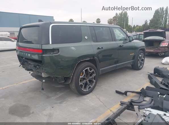 7PDSGABL7NN000825 2022 RIVIAN R1S Зеленый Задняя правая четверть