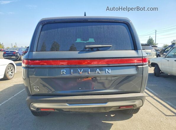 7PDSGBBA2SN071477 2025 RIVIAN R1S Charcoal უკანა ხედი