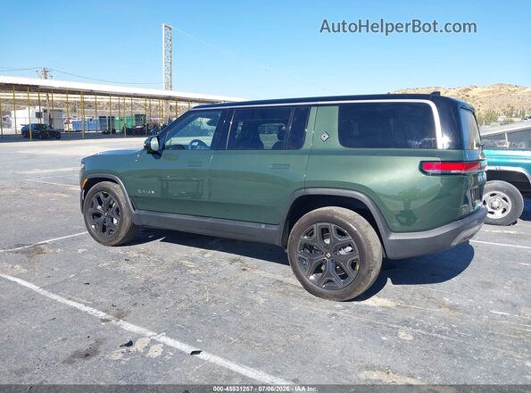 7PDSGBBAXSN069279 2025 RIVIAN R1S Green 360 interior view