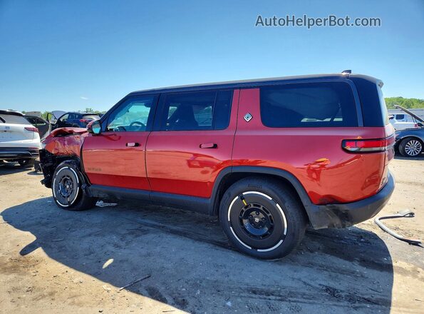 7PDSGCBP5SN060757 2025 RIVIAN R1S Красный Задняя левая четверть