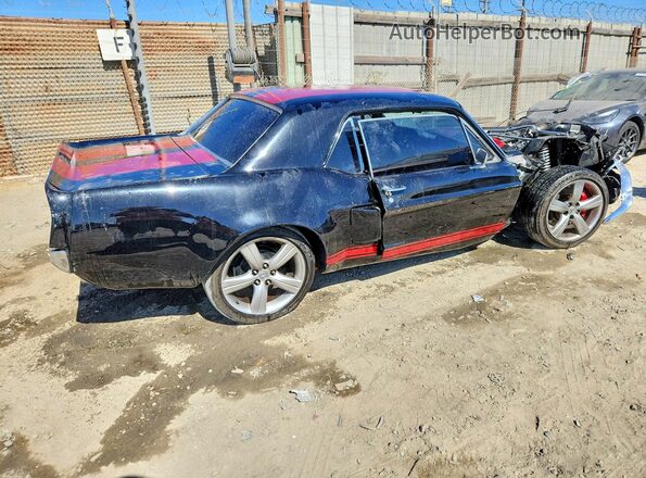 7R01C194933 1967 FORD MUSTANG Черный Задняя правая четверть