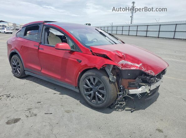 7SAXCAE52PF423905 2023 TESLA MODEL Red Delantero derecho