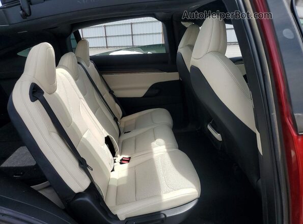 7SAXCAE52PF423905 2023 TESLA MODEL Red Vista interior trasera