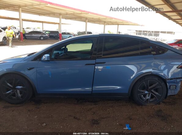 7SAXCAE53TF488157 2026 TESLA MODEL X Синий Панорамный вид салона 360°