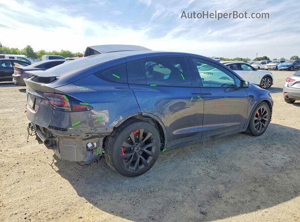 7SAXCAE57PF392831 2023 TESLA MODEL Gray Задня права чверть