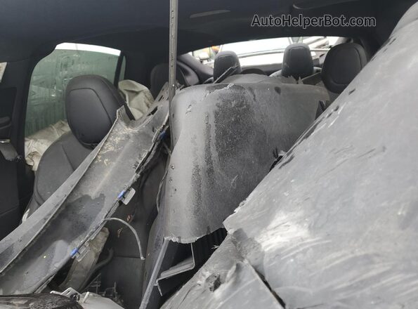 7SAXCAE58PF385595 2023 TESLA MODEL Пожар Вид задних сидений