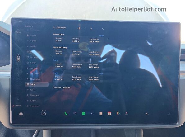 7SAXCAE59TF476269 2026 TESLA MODEL Black Вид щитка приладів