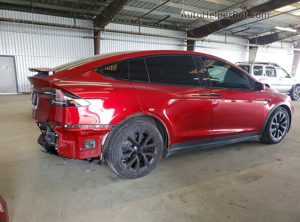 7SAXCBE50PF419521 2023 TESLA MODEL Red უკანა მარჯვენა