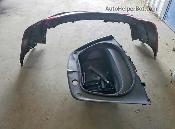 7SAXCBE50PF419521 2023 TESLA MODEL Red VIN კოდის სტიკერის ხედი
