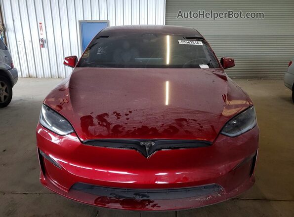 7SAXCBE50PF419521 2023 TESLA MODEL Red წინა ხედი