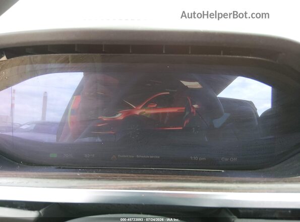 7SAXCBE51PF421195 2023 TESLA MODEL X Red Rear seats view