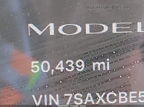 7SAXCBE51PF421195 2023 TESLA MODEL X Red 