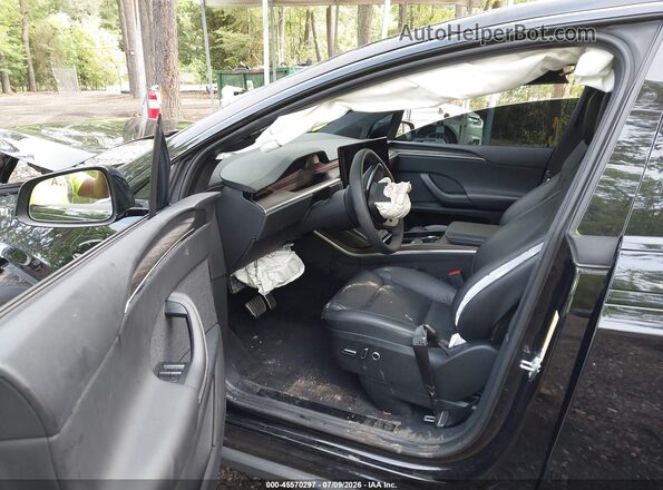 7SAXCBE52PF377482 2023 TESLA MODEL X Black Սալոնի դիմացի տեսք