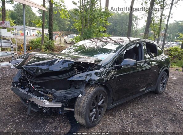 7SAXCBE52PF377482 2023 TESLA MODEL X Black Դիմացի տեսք