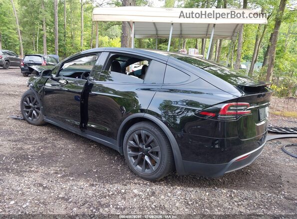 7SAXCBE52PF377482 2023 TESLA MODEL X Black Հետևի ձախ