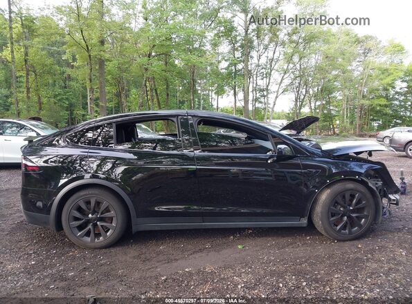 7SAXCBE52PF377482 2023 TESLA MODEL X Black Սալոնի հետևի տեսք