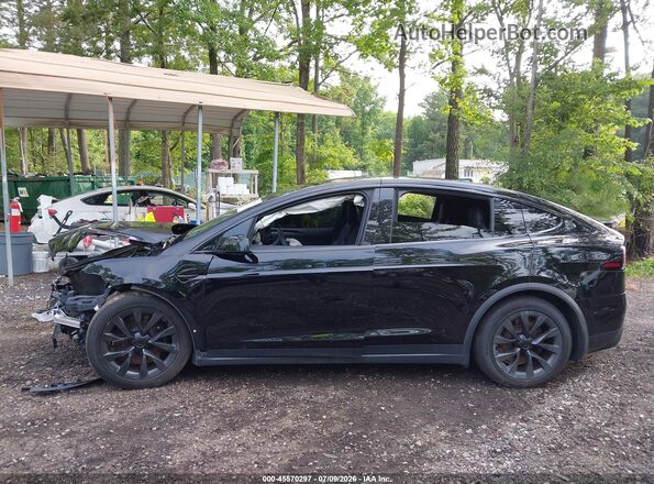 7SAXCBE52PF377482 2023 TESLA MODEL X Black Սալոնի 360 աստիճան տեսք
