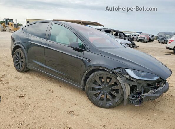 7SAXCBE52PF423179 2023 TESLA MODEL Черный Передняя правая четверть
