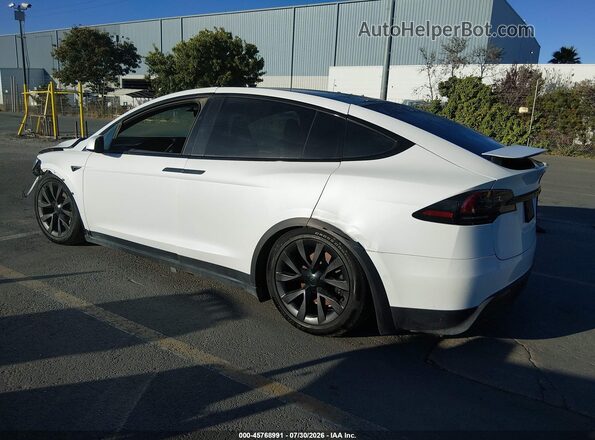 7SAXCBE58PF378863 2023 TESLA MODEL X Белый Задняя левая четверть