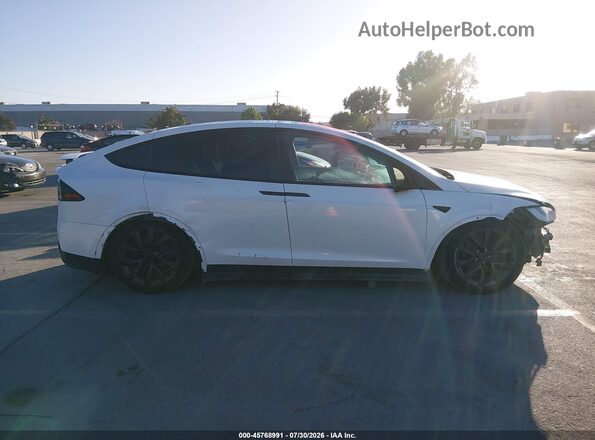 7SAXCBE58PF378863 2023 TESLA MODEL X Белый Вид задней части салона