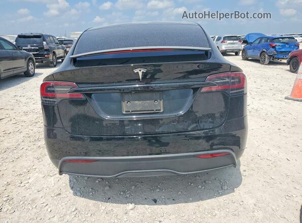 7SAXCBE5XNF359177 2022 TESLA MODEL Black Vista trasera