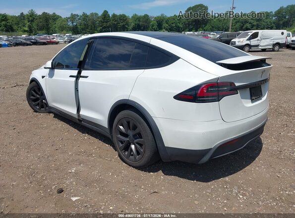 7SAXCBE5XPF366603 2023 TESLA MODEL X Белый Задняя левая четверть