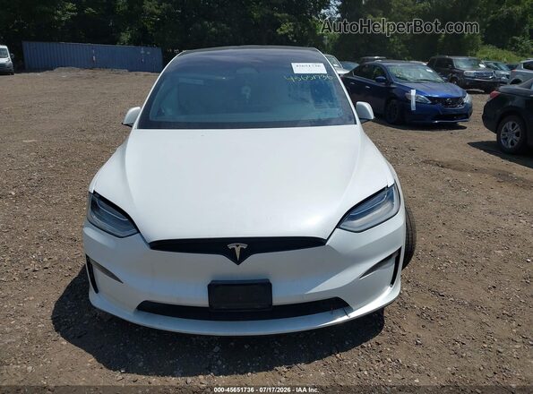 7SAXCBE5XPF366603 2023 TESLA MODEL X Белый Вид щитка приборов