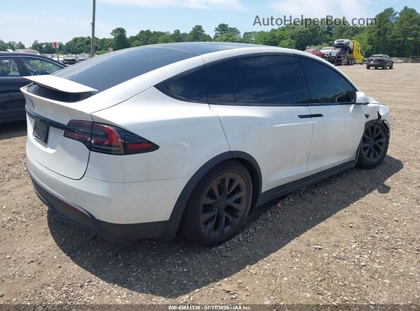 7SAXCBE5XPF366603 2023 TESLA MODEL X Белый Задняя правая четверть