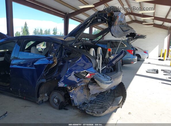 7SAXCBE5XSF471179 2025 TESLA MODEL X Синий Вид спереди