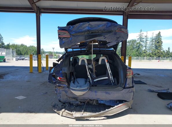 7SAXCBE5XSF471179 2025 TESLA MODEL X Синий 