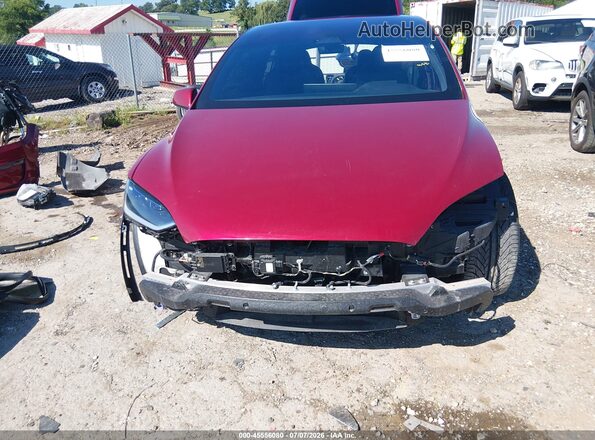 7SAXCBE62PF431131 2023 TESLA MODEL X Red Front view