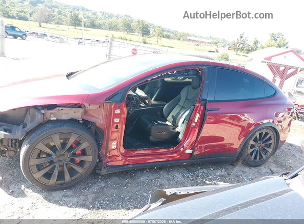 7SAXCBE62PF431131 2023 TESLA MODEL X Red 