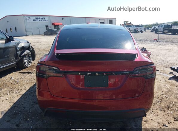 7SAXCBE62PF431131 2023 TESLA MODEL X Red 