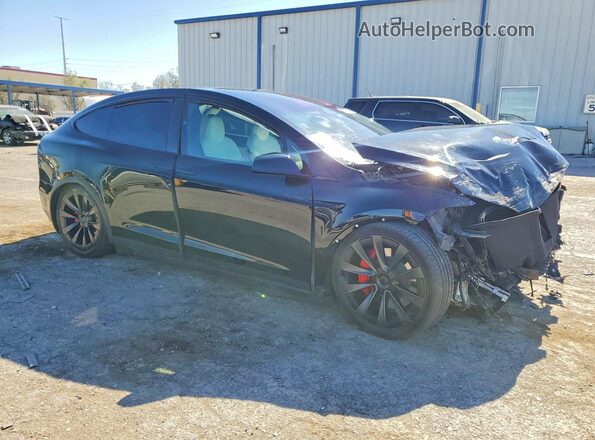 7SAXCBE65PF423492 2023 TESLA MODEL Black Delantero derecho