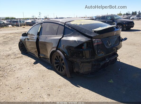 7SAXCBE67NF337873 2022 TESLA MODEL X Черный Задняя левая четверть