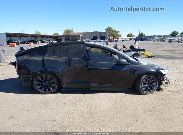 7SAXCBE67NF337873 2022 TESLA MODEL X Черный Панорамный вид салона 360°