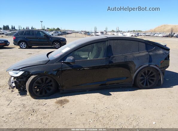 7SAXCBE67NF337873 2022 TESLA MODEL X Черный 