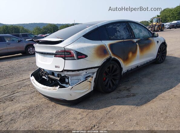 7SAXCBE69RF448592 2024 TESLA MODEL X White Հետևի աջ