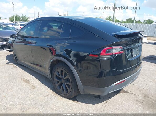 7SAXCDE52NF338772 2022 TESLA MODEL X Черный Задняя левая четверть